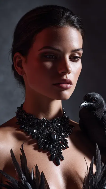 Jewelry Ad Generator With Model Animals