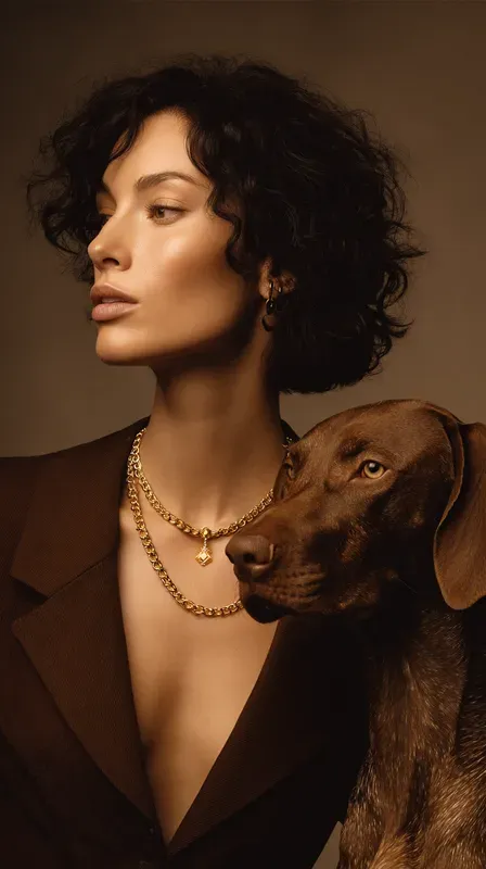 Jewelry Ad Generator With Model Animals