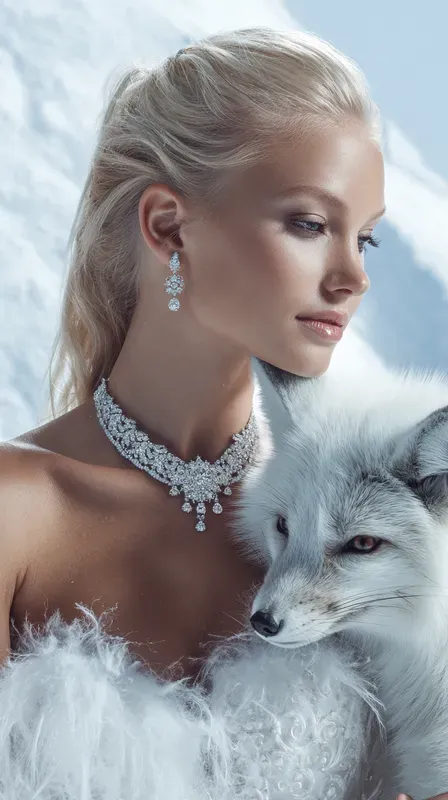 Jewelry Ad Generator With Model Animals