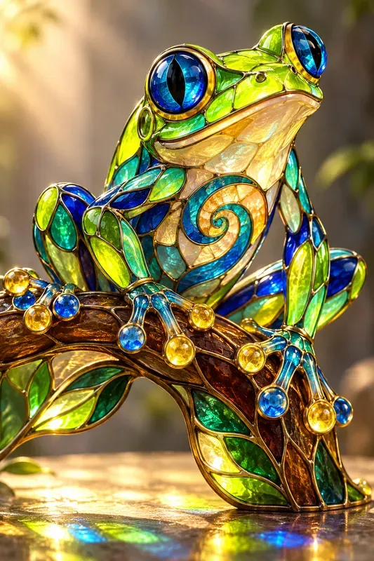 Stained Glass Creature Generator