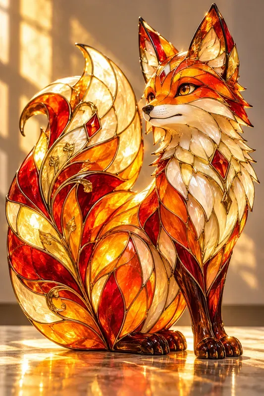 Stained Glass Creature Generator
