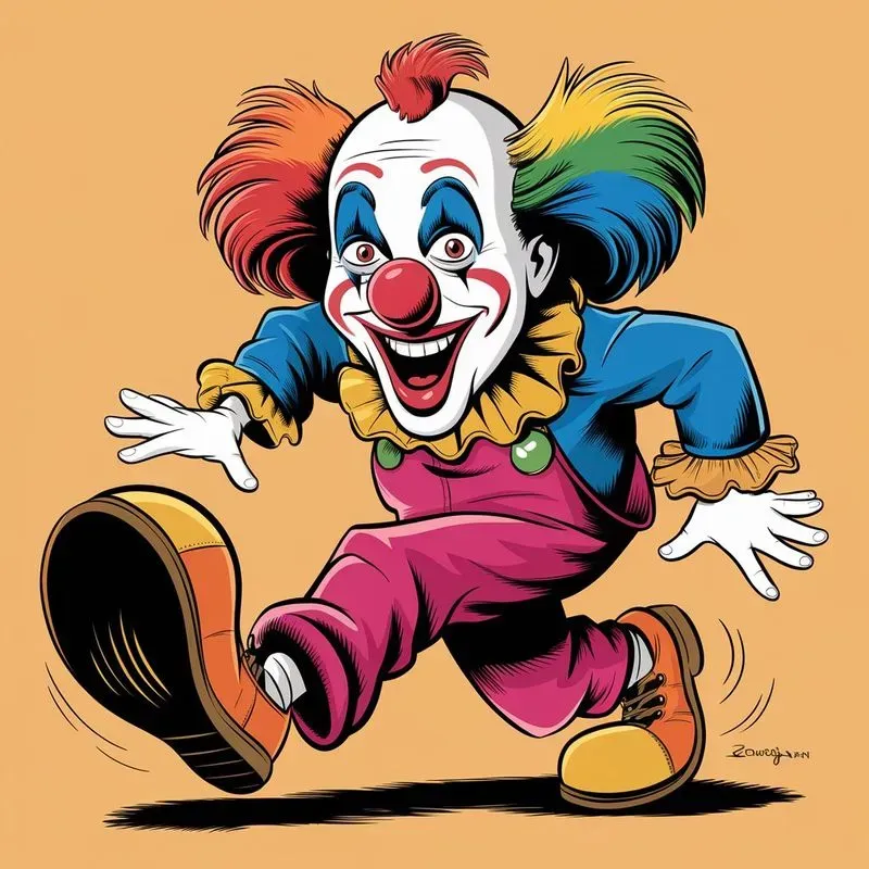 Hilarious Running Cartoon Characters