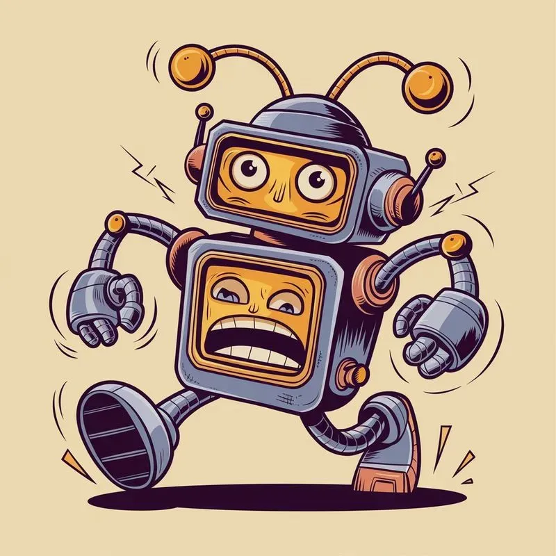 Hilarious Running Cartoon Characters