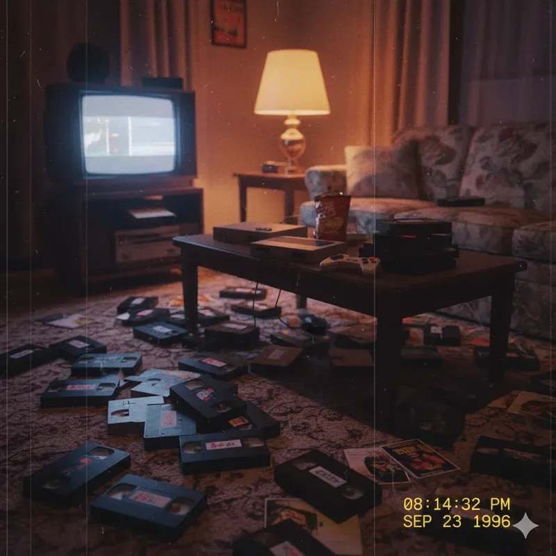 Retro Vhs Aesthetic Posters