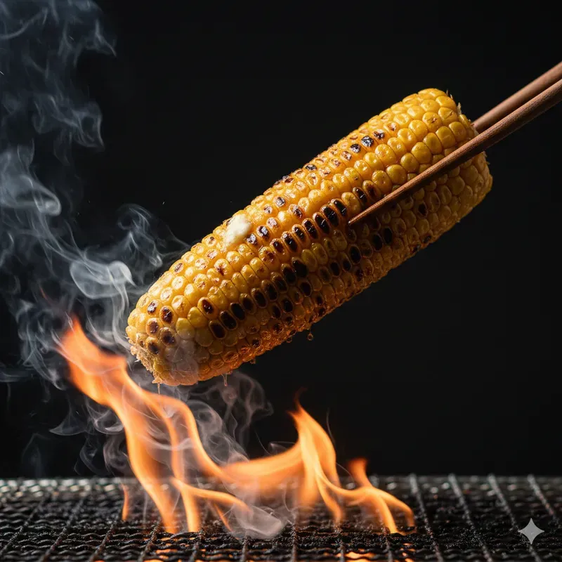 Grilled Perfection In Dark Light