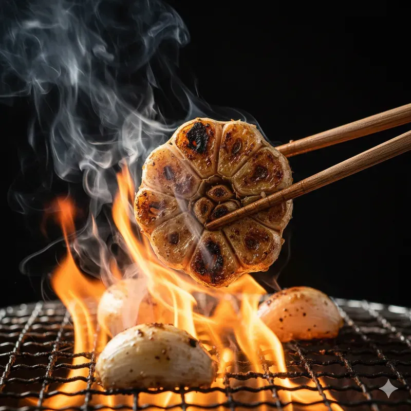 Grilled Perfection In Dark Light