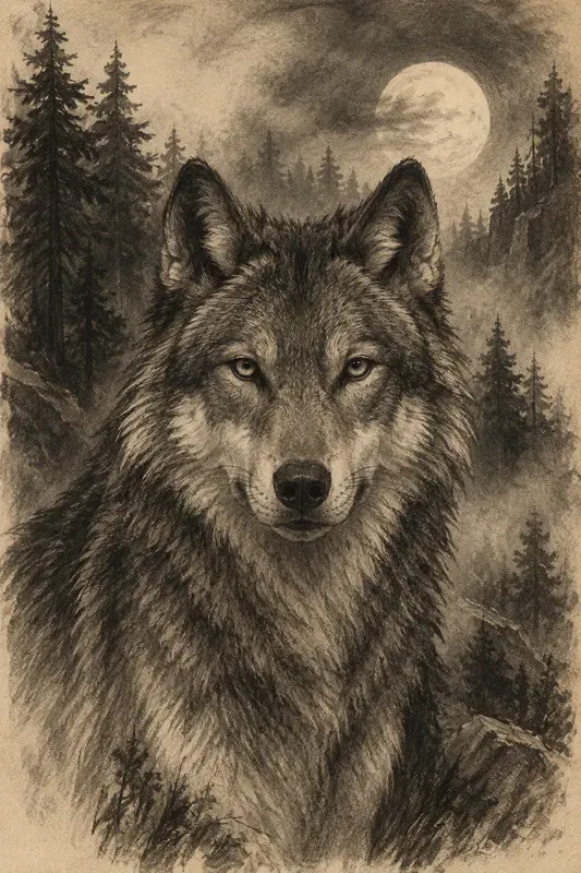 Dark Academia Wildlife Generator