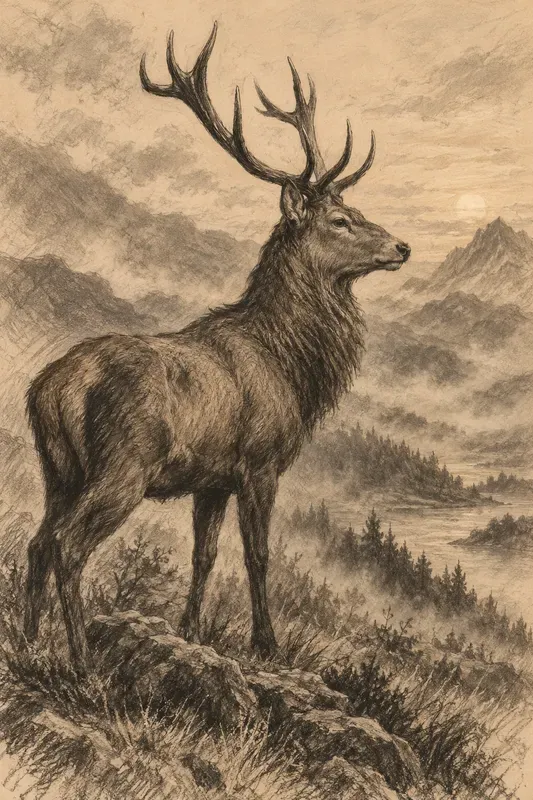 Dark Academia Wildlife Generator