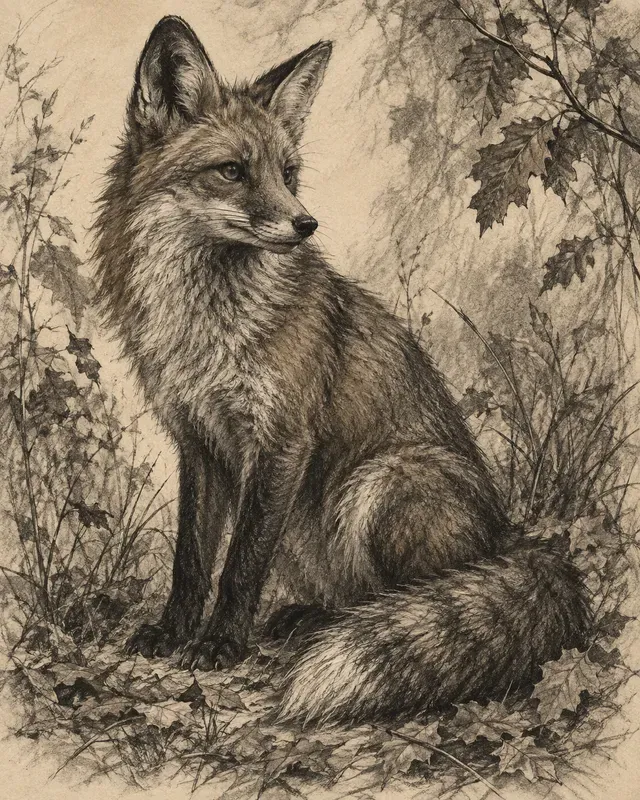Dark Academia Wildlife Generator