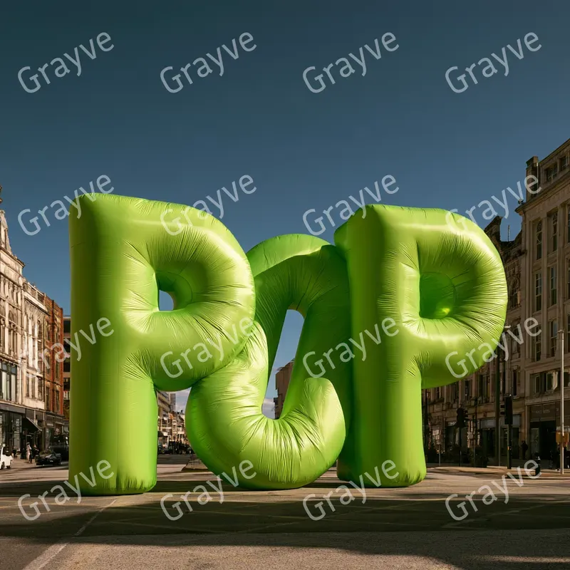 Giant Inflatable Typography