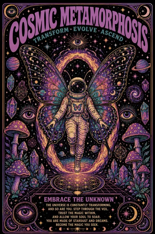 Psychedelic Cosmic Minds