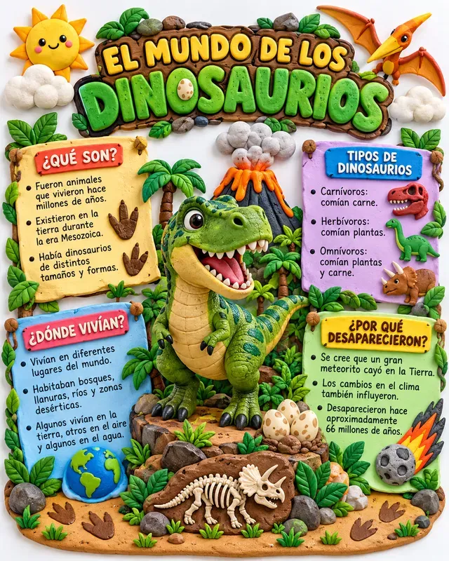 3D Clay Infographics