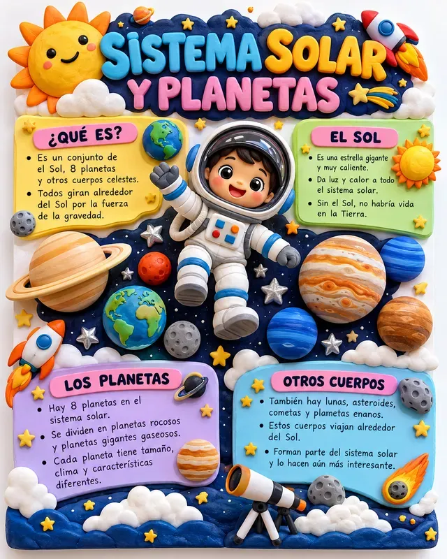 3D Clay Infographics