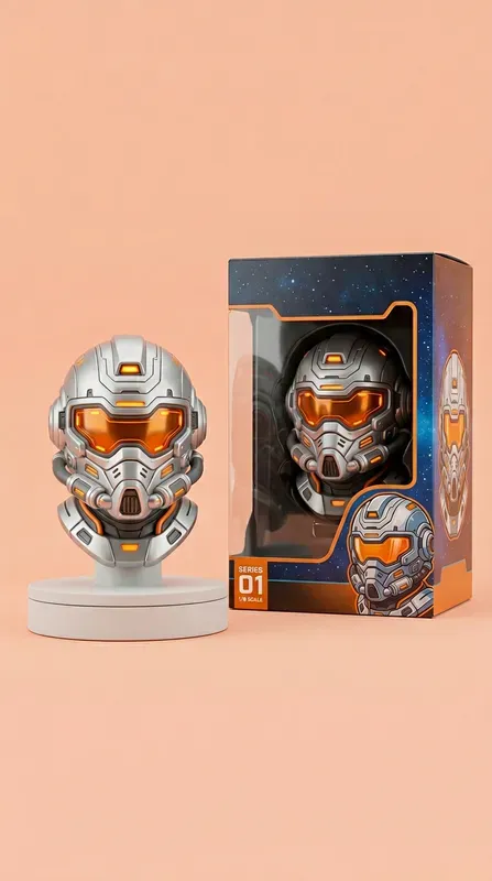 3D Pvc Toy Product Ad Mockups