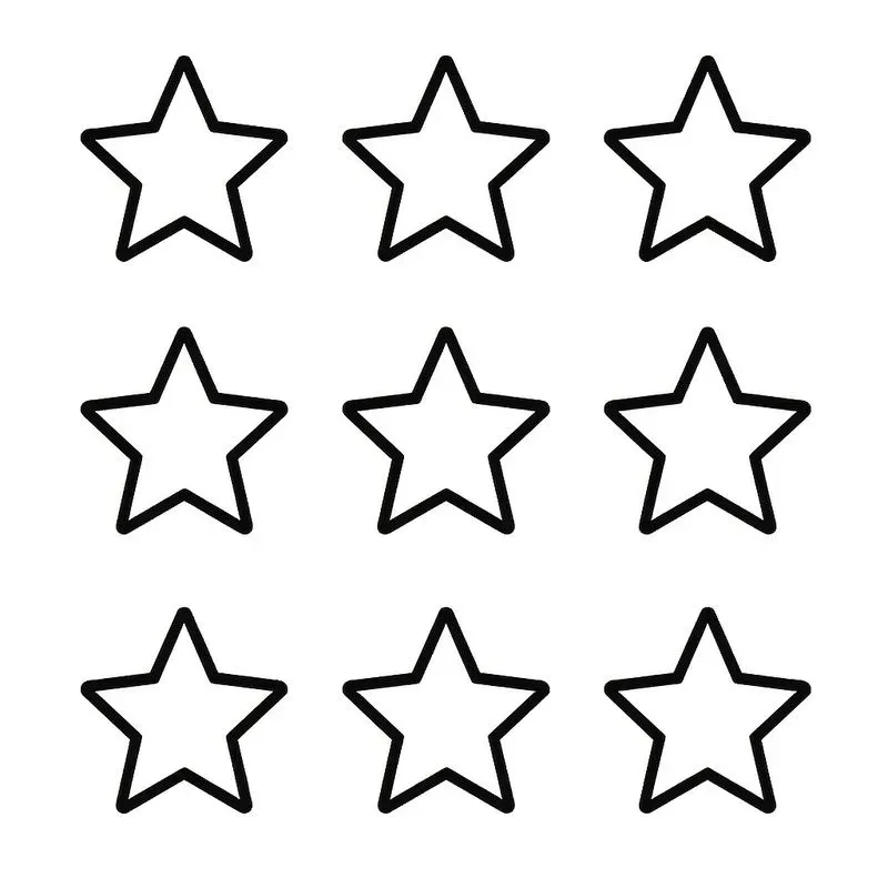 Kids Counting Shapes Worksheet Outlines