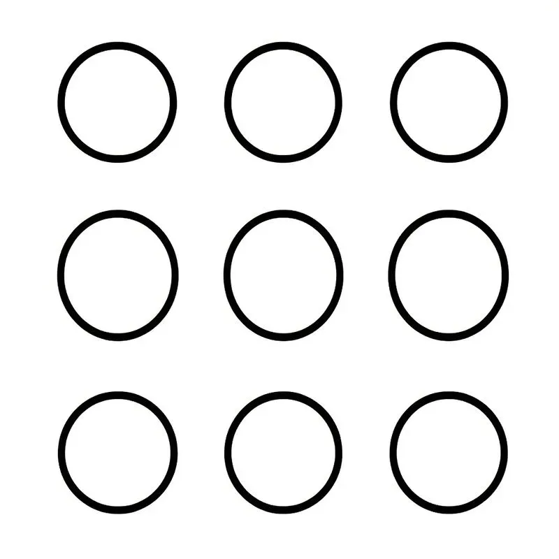 Kids Counting Shapes Worksheet Outlines