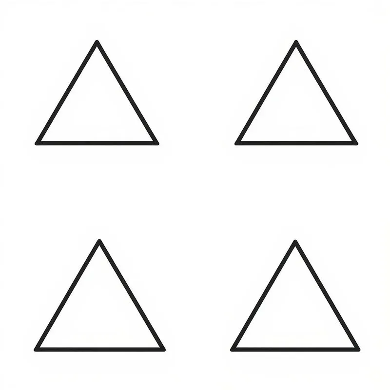 Kids Counting Shapes Worksheet Outlines