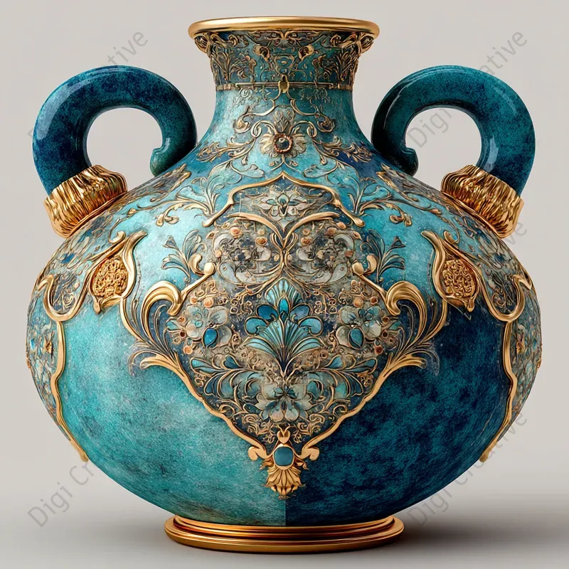 Realistic Ancient Premium Vase Icons