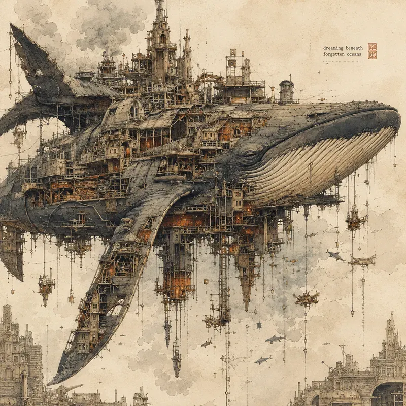 Surreal Architectural Megafusion Art