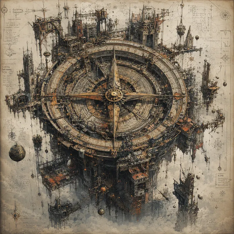 Surreal Architectural Megafusion Art