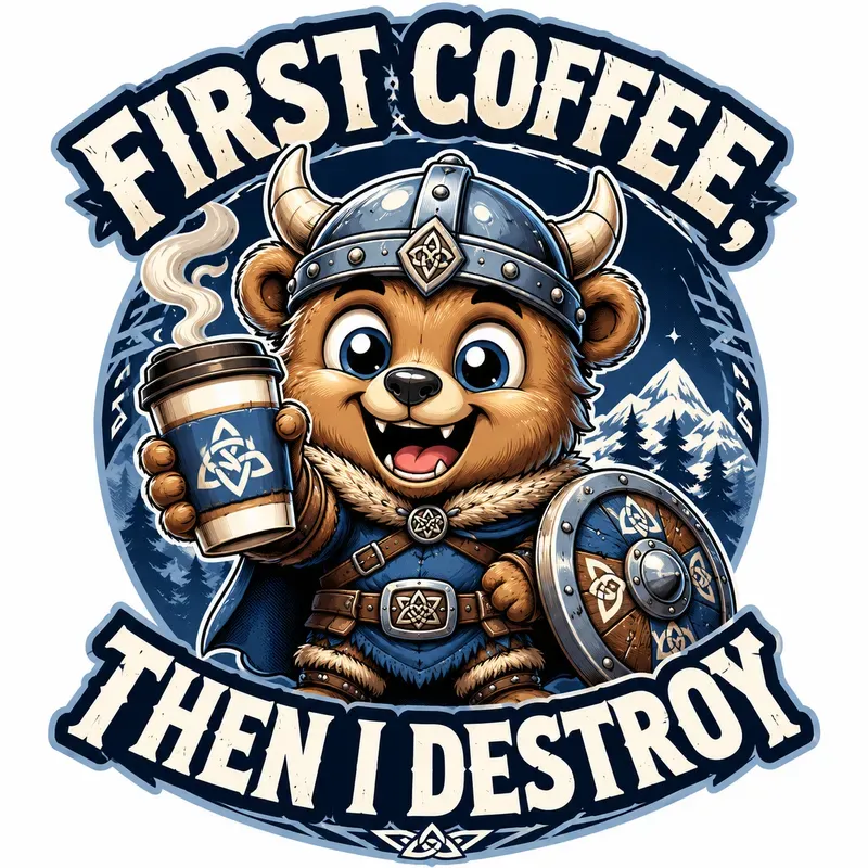 Coffee Mascot Tshirts