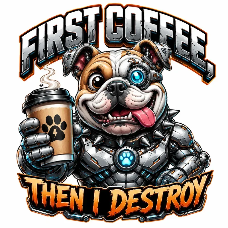 Coffee Mascot Tshirts