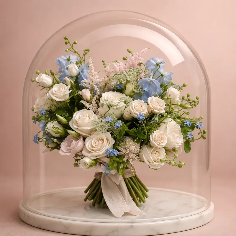 Bouquets To 3D Keepsake Domes