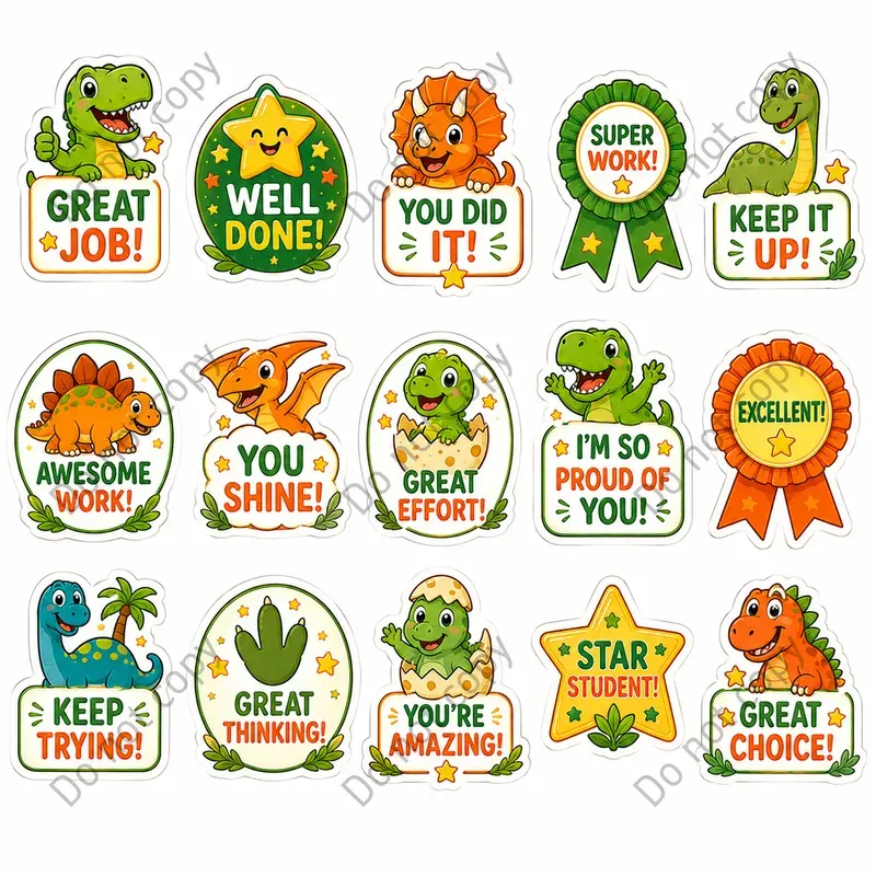 Kids Praise Reward Sticker Sheets
