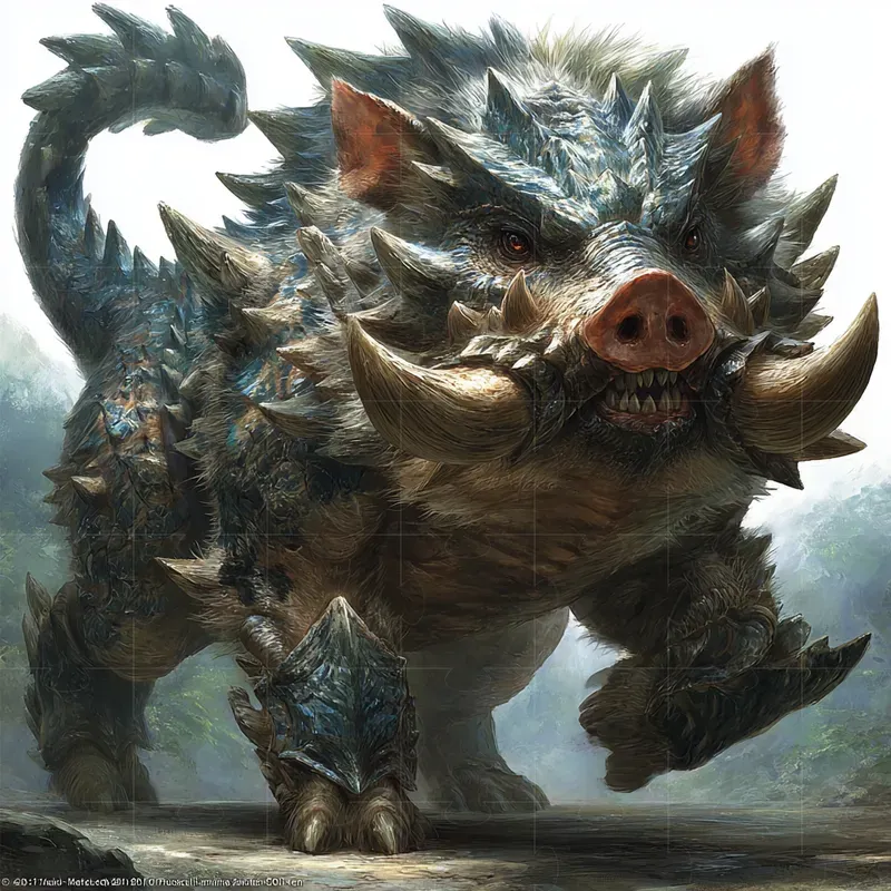 Monster Hunter Chara Designs