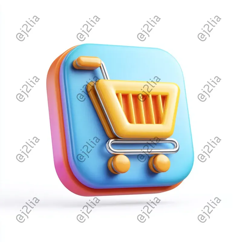 Photorealistic 3D Software Icons