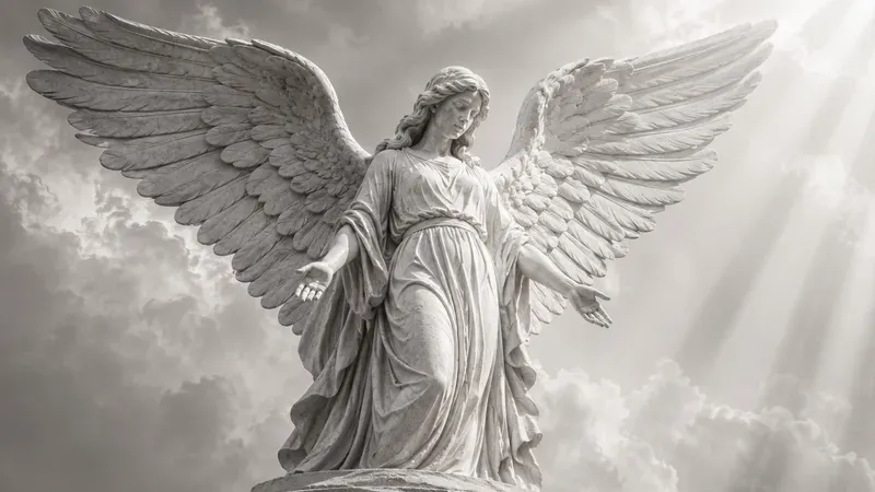 Timeless White Concrete Statue Creators