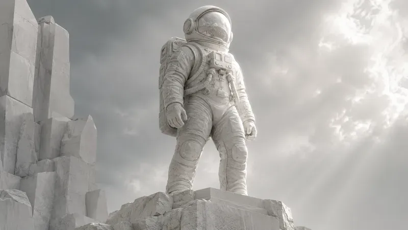 Timeless White Concrete Statue Creators