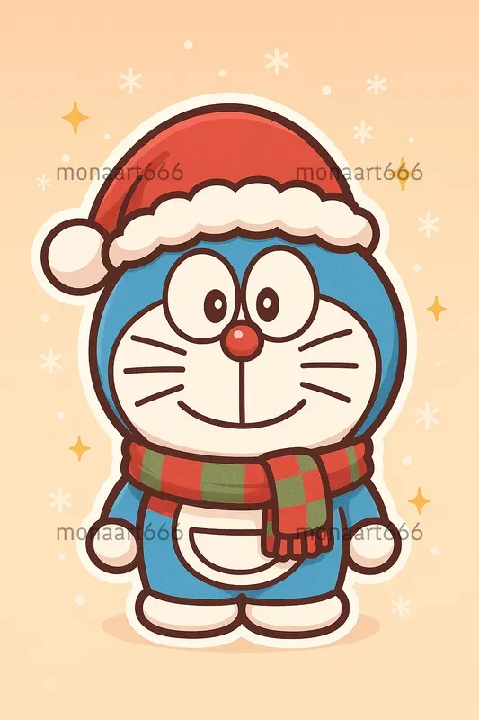 Kawaii Holiday Sticker Generators