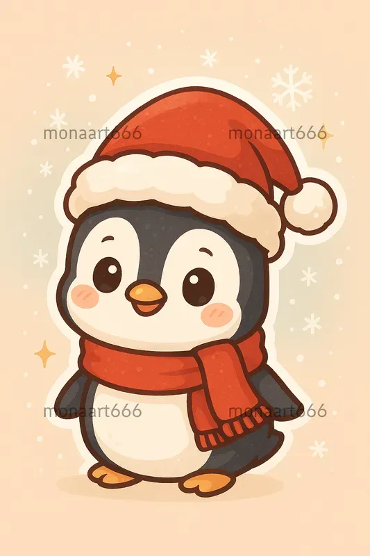 Kawaii Holiday Sticker Generators
