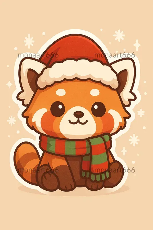 Kawaii Holiday Sticker Generators
