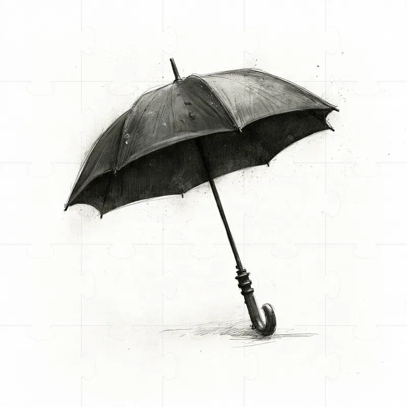 Monochrome Dream Object Sketches
