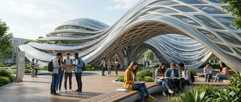 Solarpunk Pavilion Visual Systems