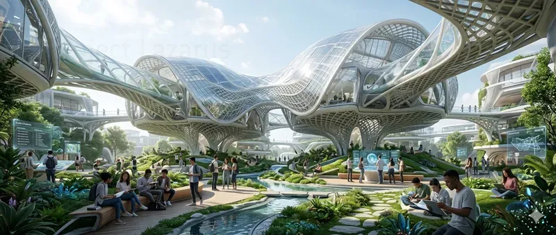 Solarpunk Pavilion Visual Systems