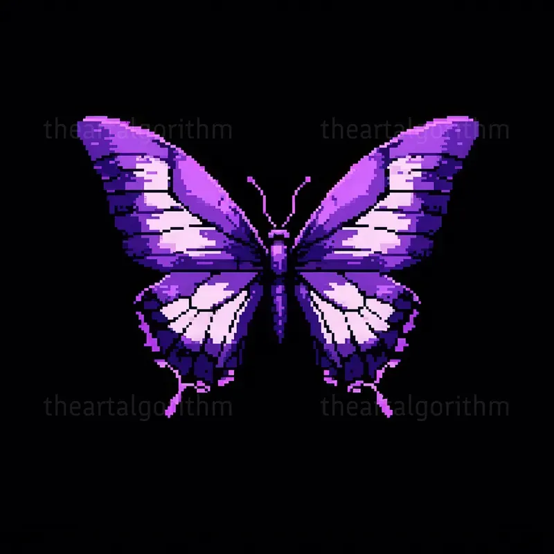 Playful 2D Icon Designs Black Backgrounds