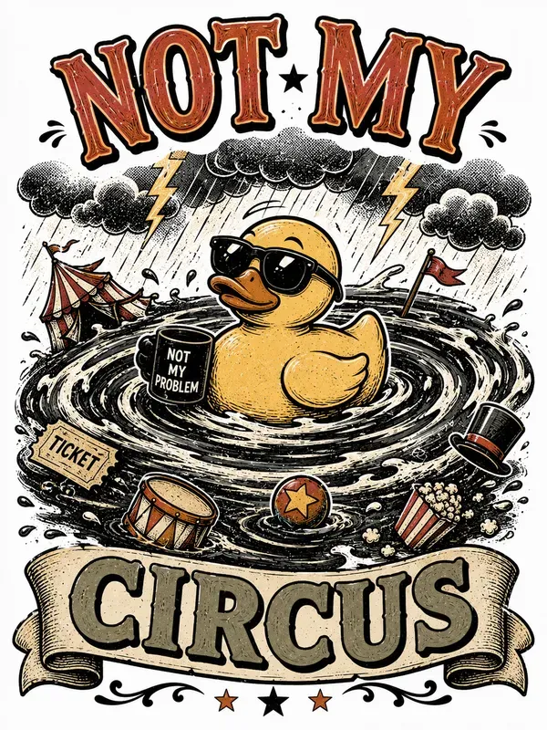 Sarcastic Vintage Mascot Tshirt Cliparts
