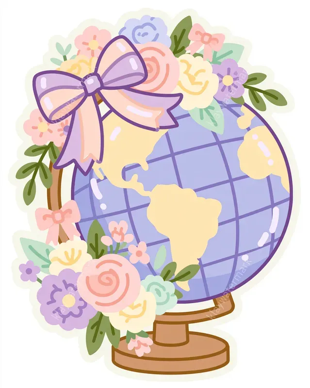 Pastel Coquette Back To School Cliparts