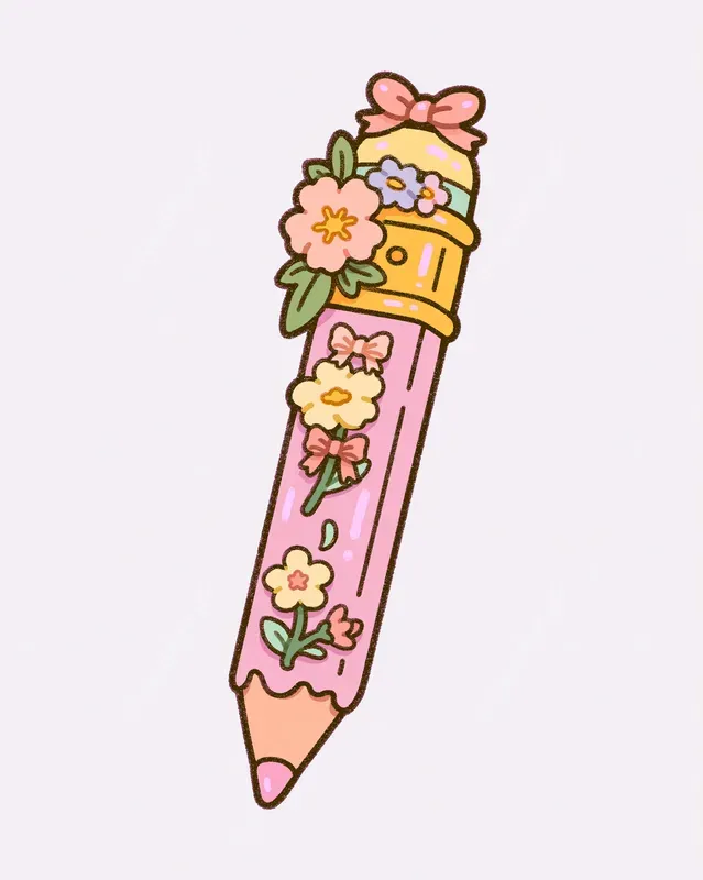 Pastel Coquette Back To School Cliparts