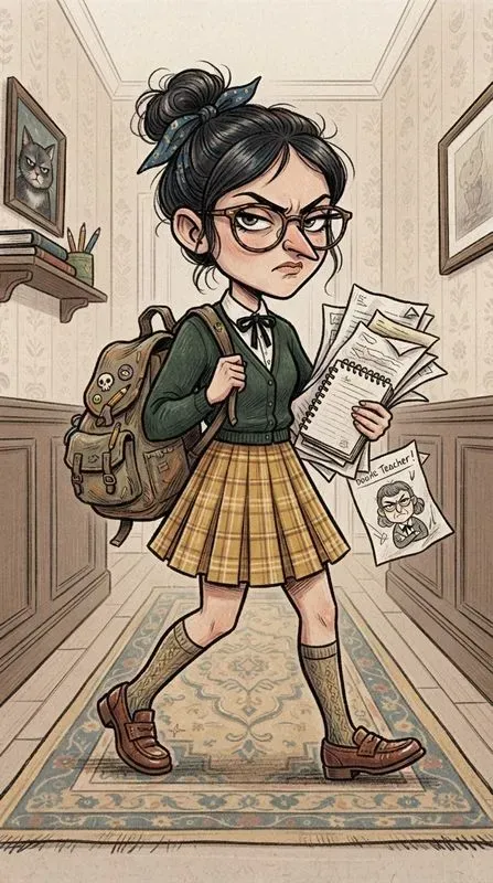 Sassy Vintage Chibi Characters