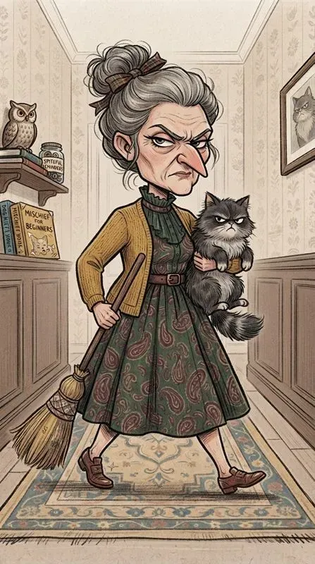 Sassy Vintage Chibi Characters