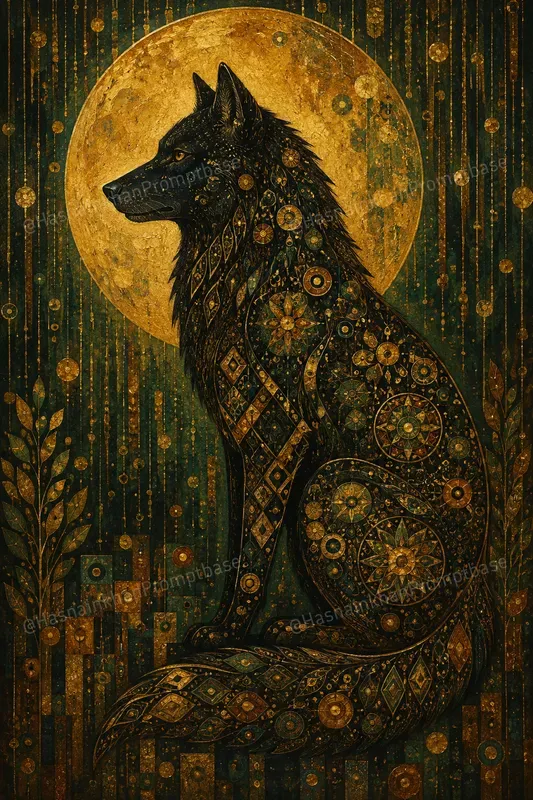 Klimt Style Decorative Art Designs