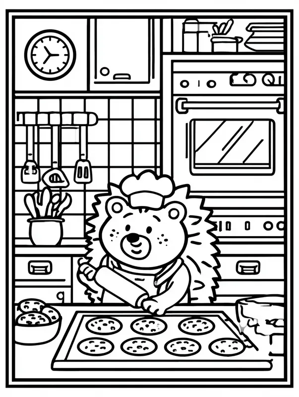 Childrens Animal Coloring Pages