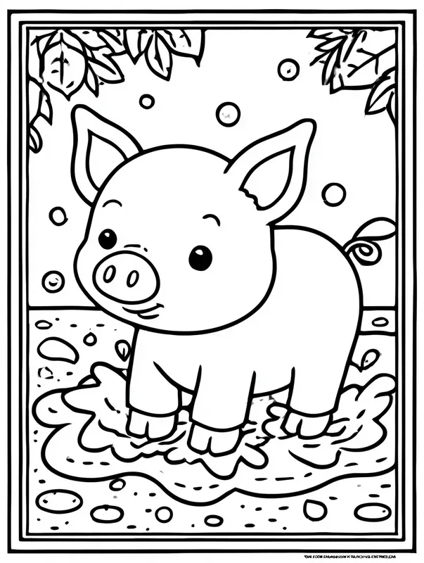 Childrens Animal Coloring Pages