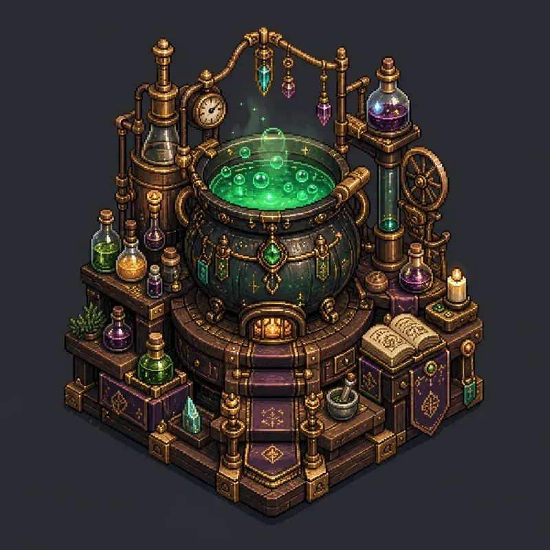 Isometric Pixel Asset Generator