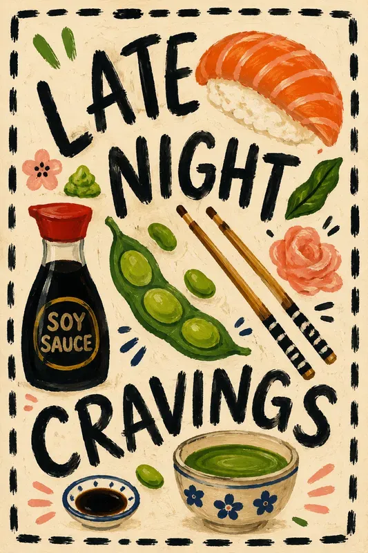 Naive Gouache Lifestyle Posters