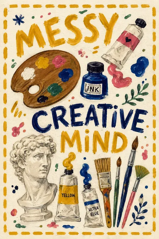 Naive Gouache Lifestyle Posters